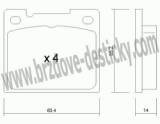 BRZDOV DESTIKY - ZADN VOLVO 240         /1974-93 - kliknte pro vt nhled