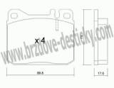 BRZDOV DESTIKY - PEDN MERCEDES UNIMOG                      1973-00 - kliknte pro vt nhled