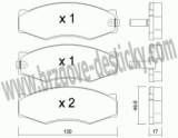 BRZDOV DESTIKY - PEDN NISSAN STANZA (T12-M10)        1986-90 - kliknte pro vt nhled