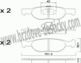 BRZDOV DESTIKY - PEDN FIAT PUNTO  /188/                 2003-06 - kliknte pro vt nhled
