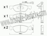 BRZDOV DESTIKY - PEDN FIAT BARCHETTA                   1995- - kliknte pro vt nhled