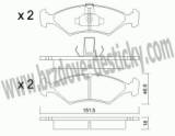 BRZDOV DESTIKY - PEDN MAZDA 121 (JASM, JBSM)        1996-01 - kliknte pro vt nhled