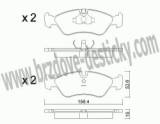 BRZDOV DESTIKY - PEDN OPEL VECTRA A     1988-95 - kliknte pro vt nhled