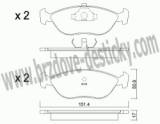 BRZDOV DESTIKY - PEDN VOLVO 440         /1988-97 - kliknte pro vt nhled