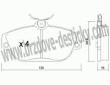 BRZDOV DESTIKY - PEDN VOLVO 940         /1990-97 - kliknte pro vt nhled