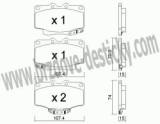 BRZDOV DESTIKY - PEDN TOYOTA LAND CRUISER (J7)    1990-96 - kliknte pro vt nhled