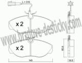 BRZDOV DESTIKY - PEDN FIAT DUCATO           1993-02 - kliknte pro vt nhled