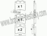 BRZDOV DESTIKY - PEDN VOLKSWAGEN TRANSPORTER (T4)  1990-03 - kliknte pro vt nhled