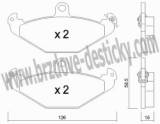 BRZDOV DESTIKY - ZADN RENAULT LAGUNA I       1993-01 - kliknte pro vt nhled