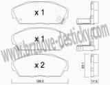 BRZDOV DESTIKY - PEDN HONDA PRELUDE (BA)            1987-92 - kliknte pro vt nhled