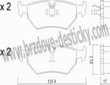 BRZDOV DESTIKY - ZADN PEUGEOT 806      /1994-02 - kliknte pro vt nhled