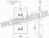 BRZDOV DESTIKY - ZADN MERCEDES Classe V /638/               1996-03 - kliknte pro vt nhled