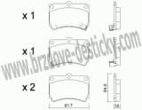 BRZDOV DESTIKY - PEDN MAZDA 323 (BG)                1989-94 - kliknte pro vt nhled