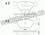 BRZDOV DESTIKY - PEDN FORD SIERRA                1987-93 - kliknte pro vt nhled