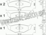 BRZDOV DESTIKY - PEDN VOLKSWAGEN POLO (9N)           2002-05 - kliknte pro vt nhled