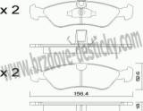 BRZDOV DESTIKY - PEDN OPEL CALIBRA A    1989-98 - kliknte pro vt nhled