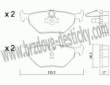 BRZDOV DESTIKY - ZADN BMW Serie 5 (E39)          1995-03 - kliknte pro vt nhled