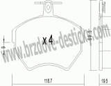 BRZDOV DESTIKY - PEDN VOLKSWAGEN PASSAT (3B)         1997-05 - kliknte pro vt nhled