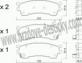 BRZDOV DESTIKY - PEDN MAZDA 323 (BJ)                1998-04 - kliknte pro vt nhled