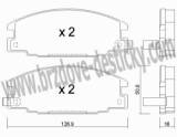 BRZDOV DESTIKY - PEDN OPEL FRONTERA A  1992-98 - kliknte pro vt nhled