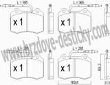 BRZDOV DESTIKY - PEDN PEUGEOT 406      /1996-04 - kliknte pro vt nhled