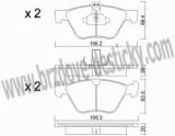 BRZDOV DESTIKY - PEDN MERCEDES Classe E /210/               1995-02 - kliknte pro vt nhled