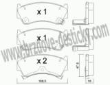 BRZDOV DESTIKY - PEDN NISSAN 200 SX (S14)            1994-99 - kliknte pro vt nhled