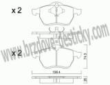 BRZDOV DESTIKY - PEDN SEAT ALHAMBRA   1995-00 - kliknte pro vt nhled