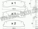 BRZDOV DESTIKY - PEDN TOYOTA LITE-ACE (R2)                1992-95 - kliknte pro vt nhled