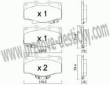 BRZDOV DESTIKY - PEDN TOYOTA 4-RUNNER (LN-RN-ZN)  1987-96 - kliknte pro vt nhled