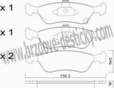 BRZDOV DESTIKY - PEDN TOYOTA AVENSIS (T22)                1997-03 - kliknte pro vt nhled