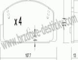 BRZDOV DESTIKY - ZADN MAZDA 626 Kombi (GW)  1997-03 - kliknte pro vt nhled