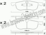 BRZDOV DESTIKY - PEDN VOLVO V70         1997- - kliknte pro vt nhled