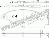 BRZDOV DESTIKY - PEDN CITROEN C5                 2001- - kliknte pro vt nhled