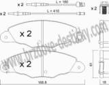 BRZDOV DESTIKY - PEDN CITROEN XANTIA             1993-03 - kliknte pro vt nhled