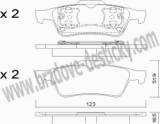 BRZDOV DESTIKY - ZADN FORD FOCUS C-MAX           2003- - kliknte pro vt nhled