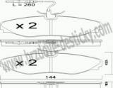 BRZDOV DESTIKY - PEDN RENAULT ESPACE III     1997-02 - kliknte pro vt nhled