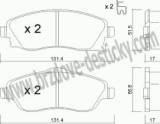 BRZDOV DESTIKY - PEDN OPEL MERIVA       2003- - kliknte pro vt nhled