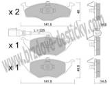 BRZDOV DESTIKY - PEDN AUDI A2 (8Z)                    2000-05 - kliknte pro vt nhled