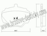 BRZDOV DESTIKY - ZADN LAND ROVER brzd.kotou ?OVERY I        1989-99 - kliknte pro vt nhled