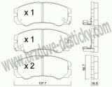 BRZDOV DESTIKY - PEDN OPEL FRONTERA A  1992-98 - kliknte pro vt nhled