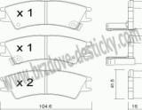 BRZDOV DESTIKY - PEDN HYUNDAI ATOS PRIME (MX)    1999- - kliknte pro vt nhled