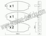 BRZDOV DESTIKY - PEDN HYUNDAI GALLOPER (JK)   1998- - kliknte pro vt nhled