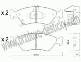 BRZDOV DESTIKY - PEDN KIA CLARUS        1996- - kliknte pro vt nhled