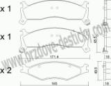 BRZDOV DESTIKY - PEDN KIA SPORTAGE  1994-04 - kliknte pro vt nhled