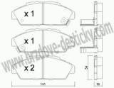 BRZDOV DESTIKY - PEDN HONDA ACCORD IV (CB-CC)       1989-93 - kliknte pro vt nhled