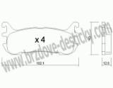 BRZDOV DESTIKY - ZADN MAZDA 323 (BA)                1994-98 - kliknte pro vt nhled