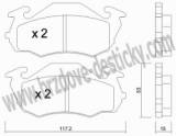 BRZDOV DESTIKY - PEDN SUBARU E 12        1995- - kliknte pro vt nhled