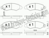 BRZDOV DESTIKY - PEDN SUBARU JUSTY II (JMA-MS)  1995-03 - kliknte pro vt nhled