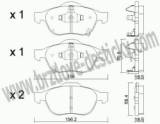 BRZDOV DESTIKY - PEDN TOYOTA AVENSIS (T22)                1997-03 - kliknte pro vt nhled